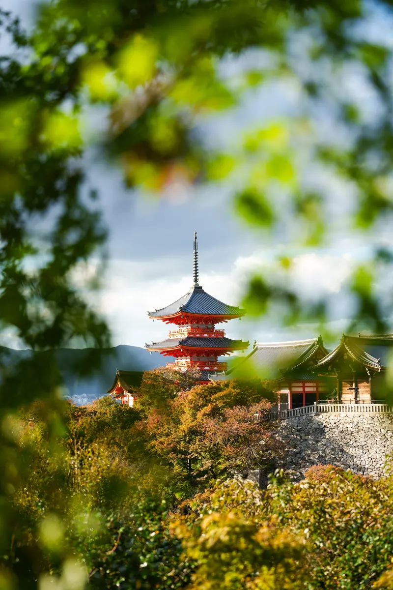 Kiyomizu-Dera In Frame